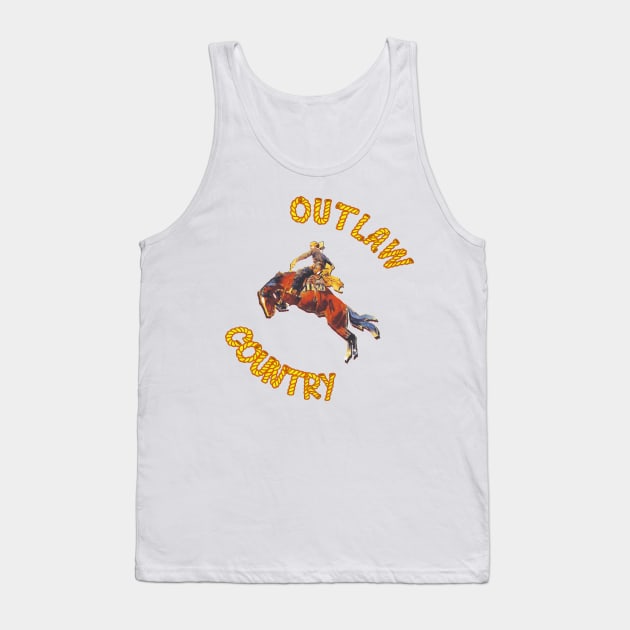 Outlaw Country, wooo! Tank Top by edgarcat